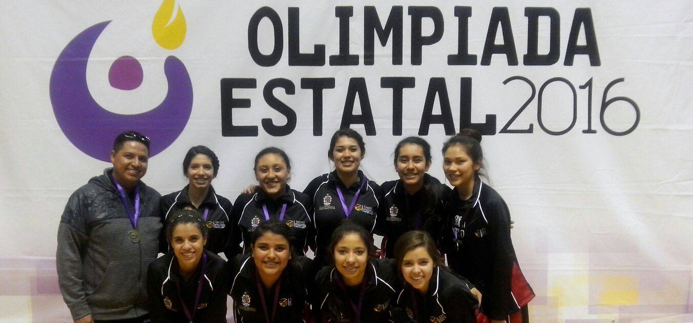 Ganan alumnas de Juárez Olimpiada Estatal Juvenil de Voleibol 2016